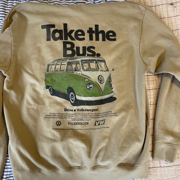 Volxwagon Jackets & Blazers - Volxwagon Take the Bus Hoodie
